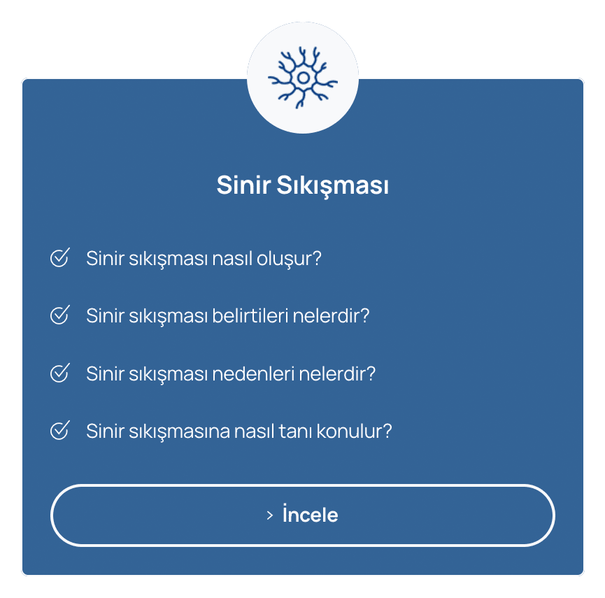 Sinir Sıkışması - Prof. Dr. Hakan Sabuncuoğlu